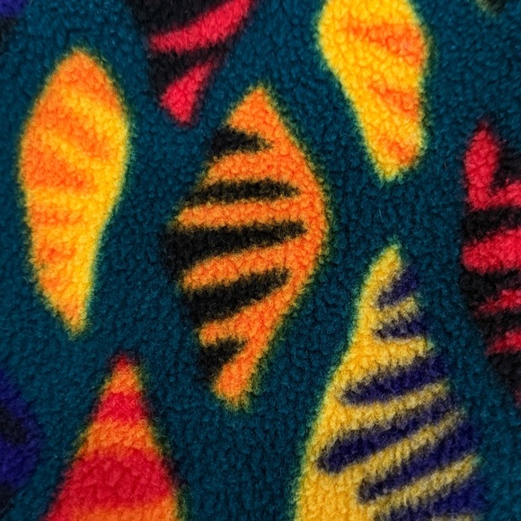 Vintage Screamer Snowboard Hat Jester Tassels Fleece Colorful Pug Slipper Soxs - Picture 5 of 11